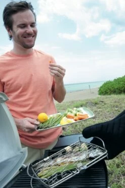 Cesta Para Pescado Pequeña Weber -cocina al aire libre comercio 6470 6