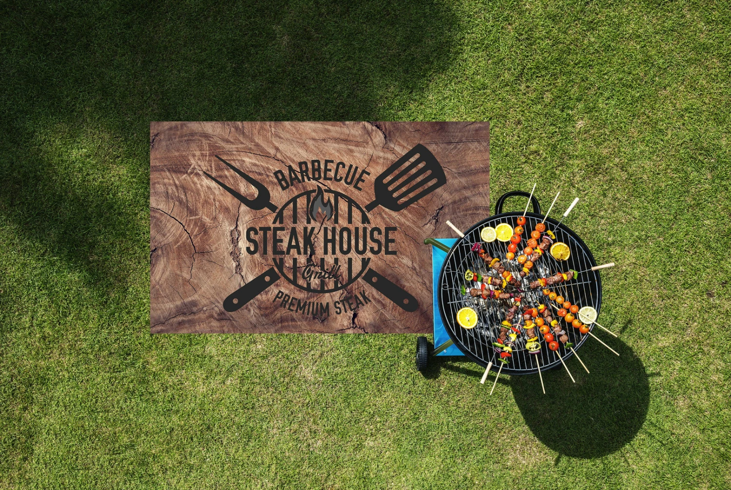 Alfombra Protectora Para Barbacoa Steak House 4 Alfombra Protectora Para Barbacoa Steak House - Imagen 2