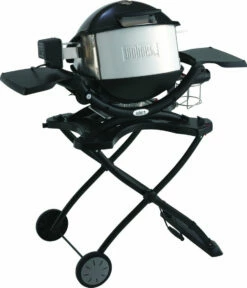 Asador Giratorio Para Weber Q 100, 1000, 1200 Y 1400 -cocina al aire libre comercio Asador Giratorio para Weber Q 1001000 1