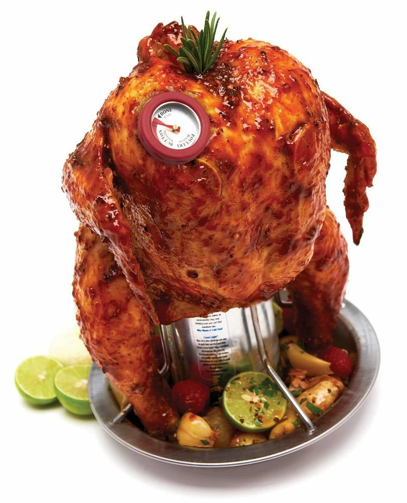 Asador De Pollos Con Termometro Broil King 4 Asador De Pollos Con Termometro Broil King - Imagen 2