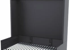 Barbacoa Carbón Y Leña 60 Cm Con Paravaientos -cocina al aire libre comercio Barbacoa Carbon y Lena 60 cm con Paravaientos 2