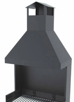 Barbacoa Carbón Y Leña 80 Cm Con Chimenea 5 Barbacoa Carbón Y Leña 80 Cm Con Chimenea -cocina al aire libre comercio Barbacoa Carbon y Lena 80 cm con Chimenea 2