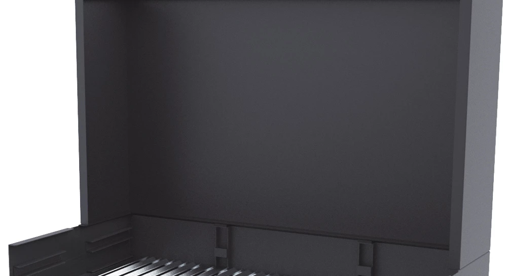 Barbacoa Carbón Y Leña 80 Cm Con Paravaientos 4 Barbacoa Carbón Y Leña 80 Cm Con Paravaientos - Imagen 2