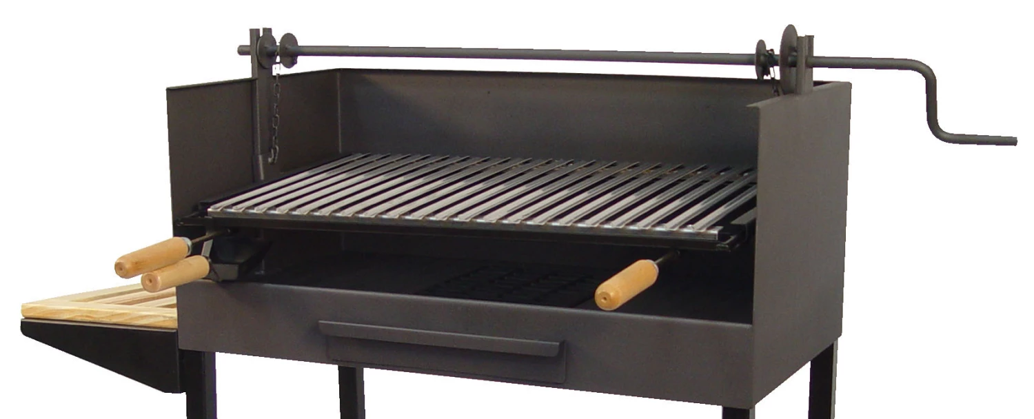 Barbacoa Acedera Con Elevador Mediana 4 Barbacoa Acedera Con Elevador Mediana - Imagen 2