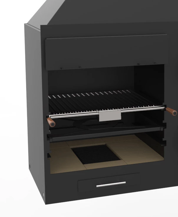 Barbacoa Argentina 140 Cm. Con Horno 4 Barbacoa Argentina 140 Cm. Con Horno - Imagen 2