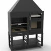 Barbacoa Argentina 140 Cm. Con Horno Y Estantes 2 Barbacoa Argentina 140 Cm. Con Horno Y Estantes -cocina al aire libre comercio Barbacoa Argentina 140 cm con horno estantes 5