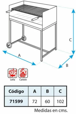 Barbacoa Argentina Extra Fondo 7 Barbacoa Argentina Extra Fondo -cocina al aire libre comercio Barbacoa Argentina Extra Fondo 3
