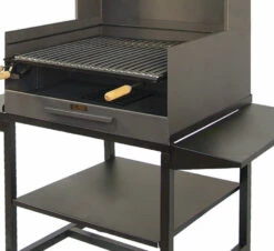 Barbacoa Chimenea Todo Metal Extra Fondo -cocina al aire libre comercio Barbacoa Chimenea Todo Metal Extra Fondo 2