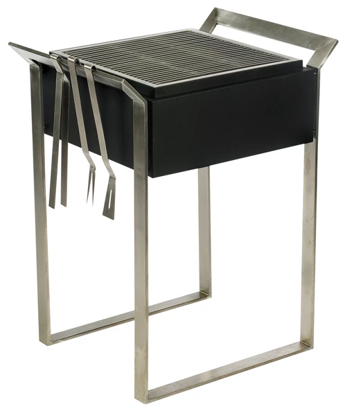 Barbacoa Heat 45 Inox. Carbón 4 Barbacoa Heat 45 Inox. Carbón - Imagen 2