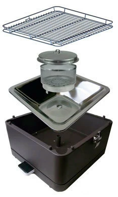 Barbacoa Portatil Sin Humo Teide Gris 6 Barbacoa Portatil Sin Humo Teide Gris - Imagen 4