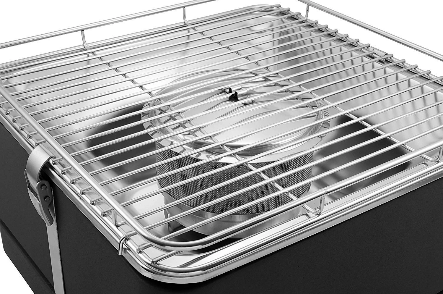 Barbacoa Portatil Sin Humo Teide Gris 7 Barbacoa Portatil Sin Humo Teide Gris - Imagen 5