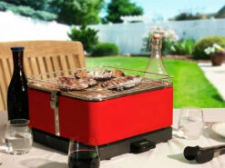 Barbacoa Portatil Sin Humo Teide Rojo 28 Barbacoa Portatil Sin Humo Teide Rojo -cocina al aire libre comercio Barbacoa Portatil Sin Humo Teide Rojo 11