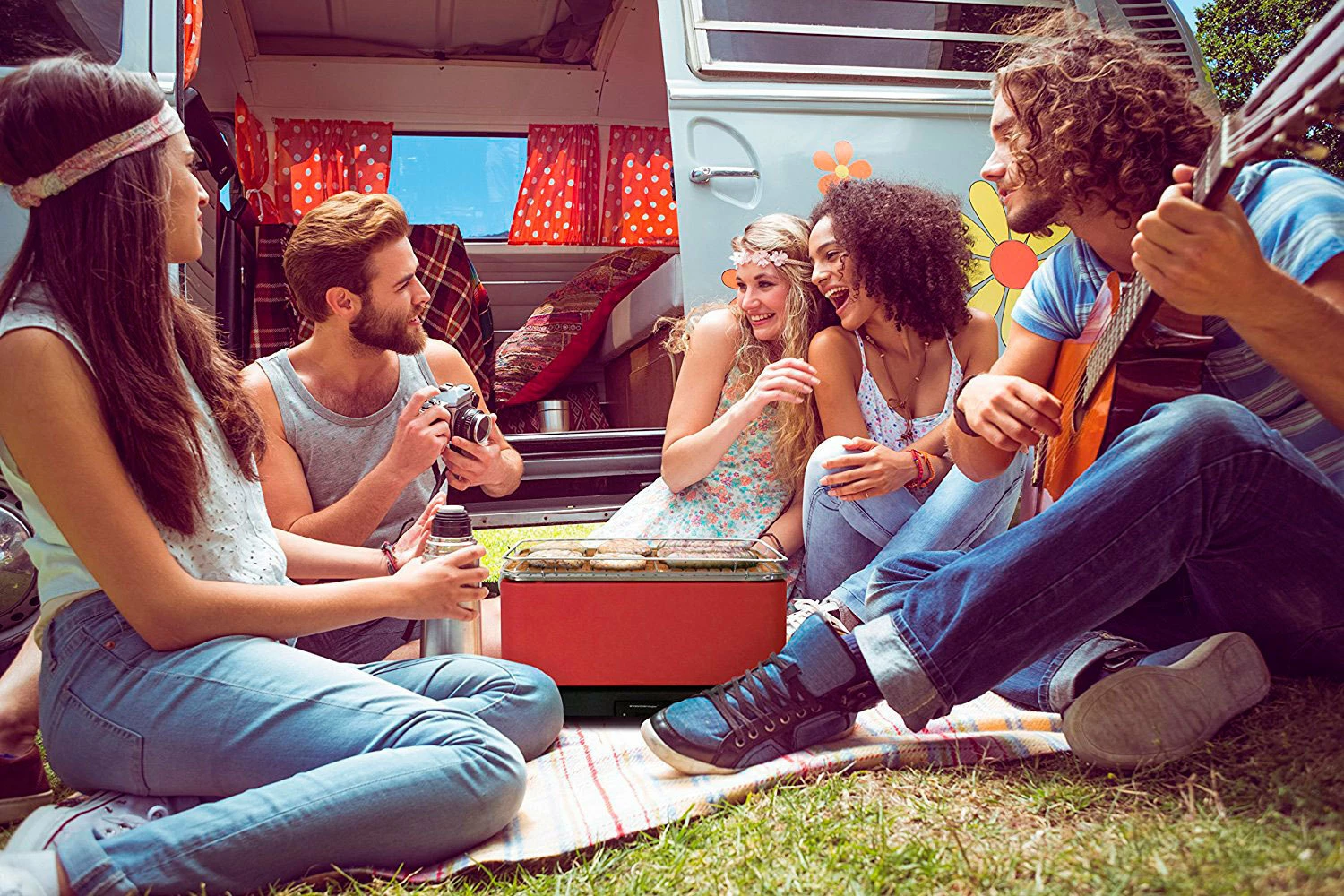 Barbacoa Portatil Sin Humo Teide Rojo 15 Barbacoa Portatil Sin Humo Teide Rojo - Imagen 13