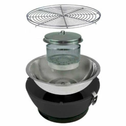 Barbacoa Portatil Sin Humo Vesubio Amarillo -cocina al aire libre comercio Barbacoa Portatil Sin Humo Vesubio Amarillo 4