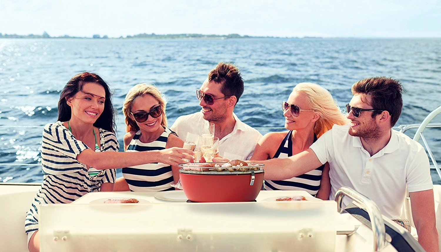 Barbacoa Portatil Sin Humo Vesubio Rojo 9 Barbacoa Portatil Sin Humo Vesubio Rojo - Imagen 7