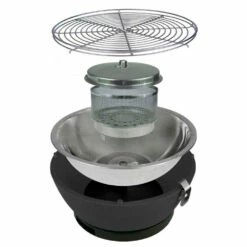 Barbacoa Portatil Sin Humo Vesubio Verde -cocina al aire libre comercio Barbacoa Portatil Sin Humo Vesubio Verde 5