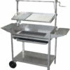 IMEX Barbacoa Todo Acero Inoxidable Con Elevador Deluxe