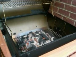 Barbacoa Wrangler Char-Griller -cocina al aire libre comercio Barbacoa Wrangler Char Griller cabon lena 2123 7