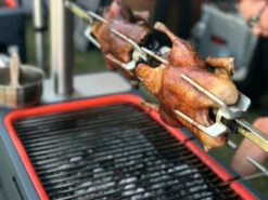 Barbacoa De Carbón Con Rustidor Hub 21 Barbacoa De Carbón Con Rustidor Hub -cocina al aire libre comercio Barbacoa de Carbon con Rustidor Hub 11