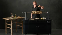 Barbacoa De Carbón Con Rustidor Hub II -cocina al aire libre comercio Barbacoa de Carbon con Rustidor Hub II 13