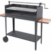 Barbacoa De Carbón Y Leña 100 Cm Con Elevador Y Carro 2 Barbacoa De Carbón Y Leña 100 Cm Con Elevador Y Carro -cocina al aire libre comercio Barbacoa de Carbon y Lena 100 cm con Elevador y Carro1