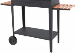 Barbacoa De Carbón Y Leña 80 Cm Con Elevador Y Carro -cocina al aire libre comercio Barbacoa de Carbon y Lena 80 cm con Elevador y Carro2