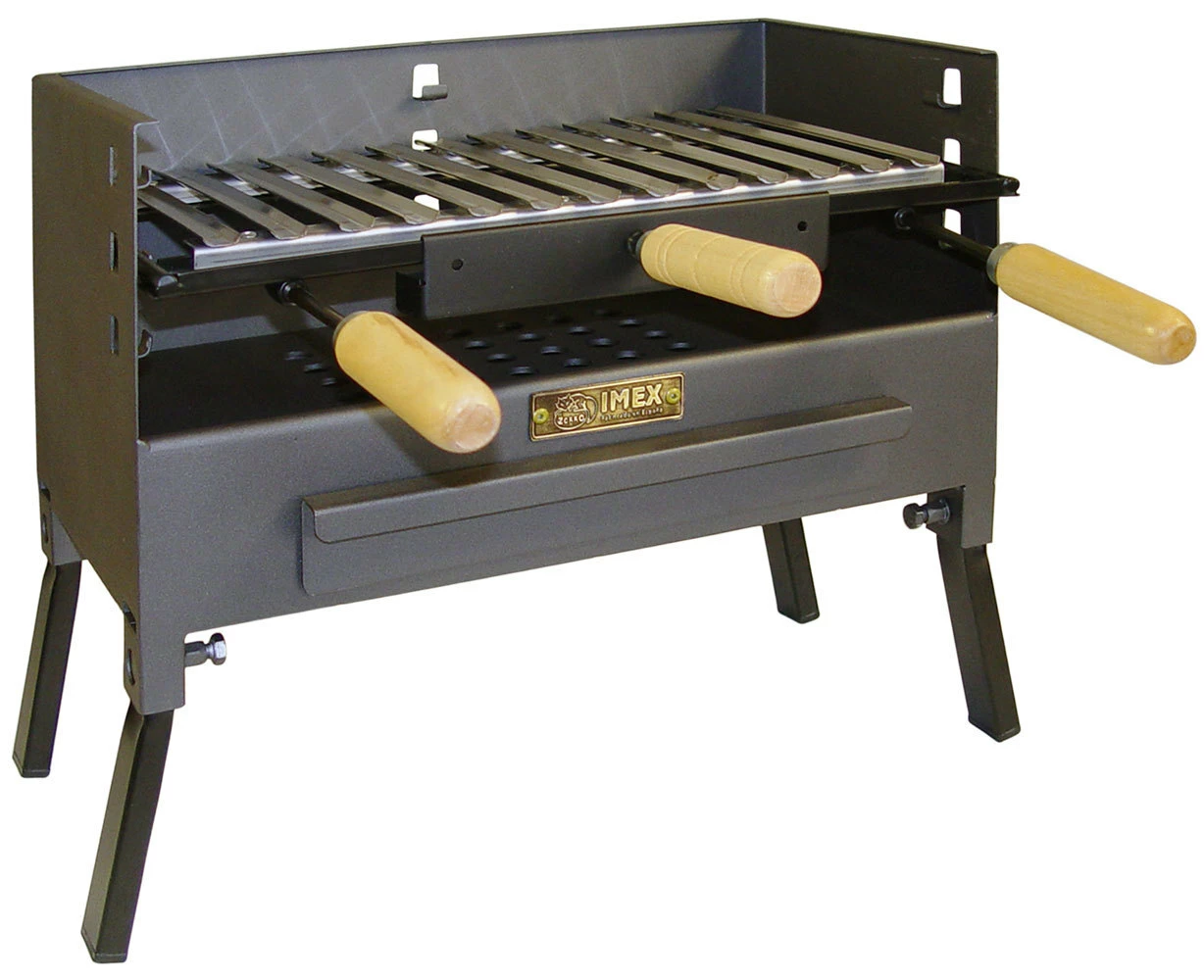 IMEX Barbacoa De Mesa Con Parrilla Inox 3 IMEX Barbacoa De Mesa Con Parrilla Inox