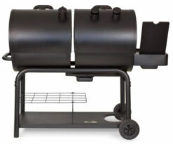Barbacoa Duo De Gas Y De Carbón -cocina al aire libre comercio Barbacoa duo gas carbon char griller 8