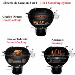 Master-Touch GBS Premium SE E-5775 57 Cm Weber Negra -cocina al aire libre comercio Barbacoa weber master touch GBS premium SE E 5775 8