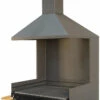 Cajon Barbacoa Con Chimenea Grande Extra Fondo -cocina al aire libre comercio Cajon Barbacoa con Chimenea Grande Extra Fondo 1