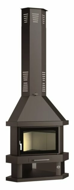Chimenea De Leña Rinconera Modelo C-300 RK