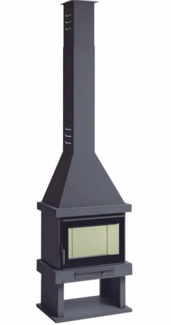 Chimenea De Leña Con Turbinas C-300 TK