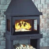 Chimenea De Leña Con Turbinas C-303 T