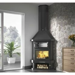 Chimenea De Leña Con Horno C-300 RH 7 Chimenea De Leña Con Horno C-300 RH -cocina al aire libre comercio Chimenea de lena con horno C 300 RH 3