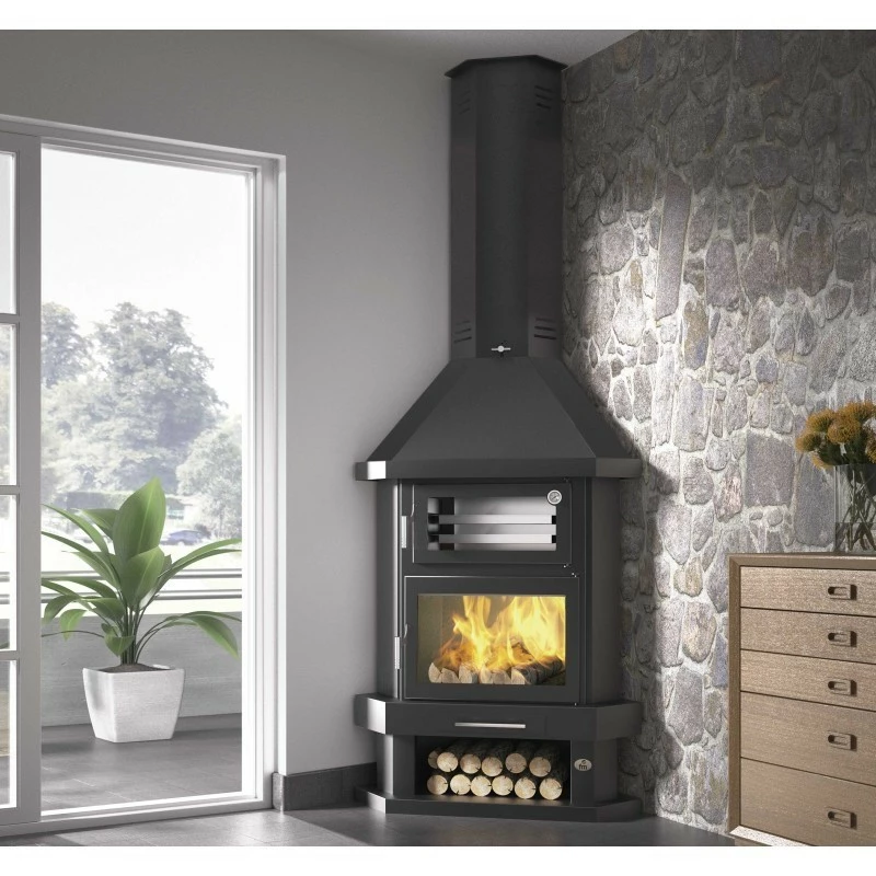 Chimenea De Leña Con Horno C-300 RH 4 Chimenea De Leña Con Horno C-300 RH - Imagen 3