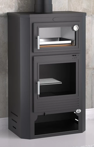 Estufa De Leña Con Horno Modelo M-104 3 Estufa De Leña Con Horno Modelo M-104