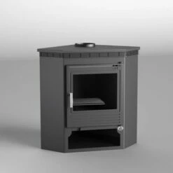 Estufa De Leña Rinconera Modelo M-105 8 Estufa De Leña Rinconera Modelo M-105 -cocina al aire libre comercio Estufa De Lena M 105.1