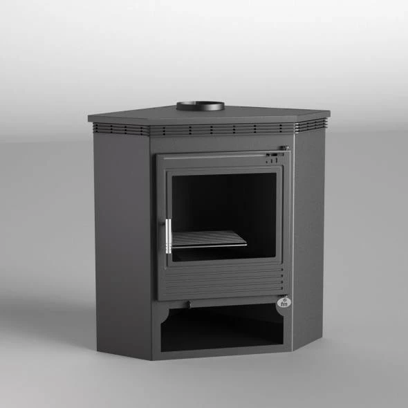 Estufa De Leña Rinconera Modelo M-105 5 Estufa De Leña Rinconera Modelo M-105 - Imagen 3