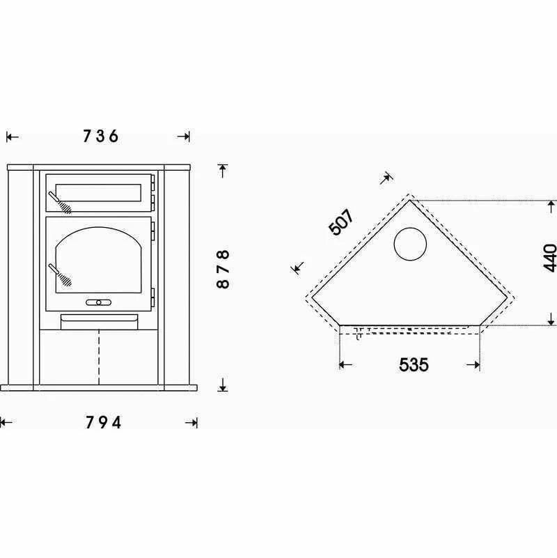Estufa De Leña Rincón R2 Plus 5 Estufa De Leña Rincón R2 Plus - Imagen 3