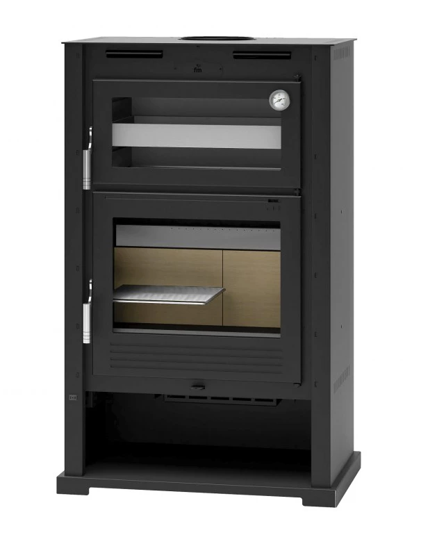 Estufa De Leña Con Horno Modelo M-107 T 3 Estufa De Leña Con Horno Modelo M-107 T