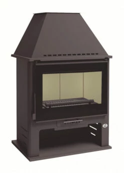 Estufa De Leña Con Turbinas Modelo M-300 TK