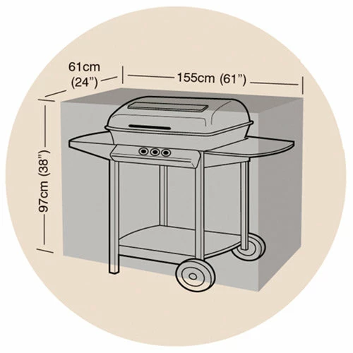 Funda Barbacoa Universal Grande 4 Funda Barbacoa Universal Grande - Imagen 2