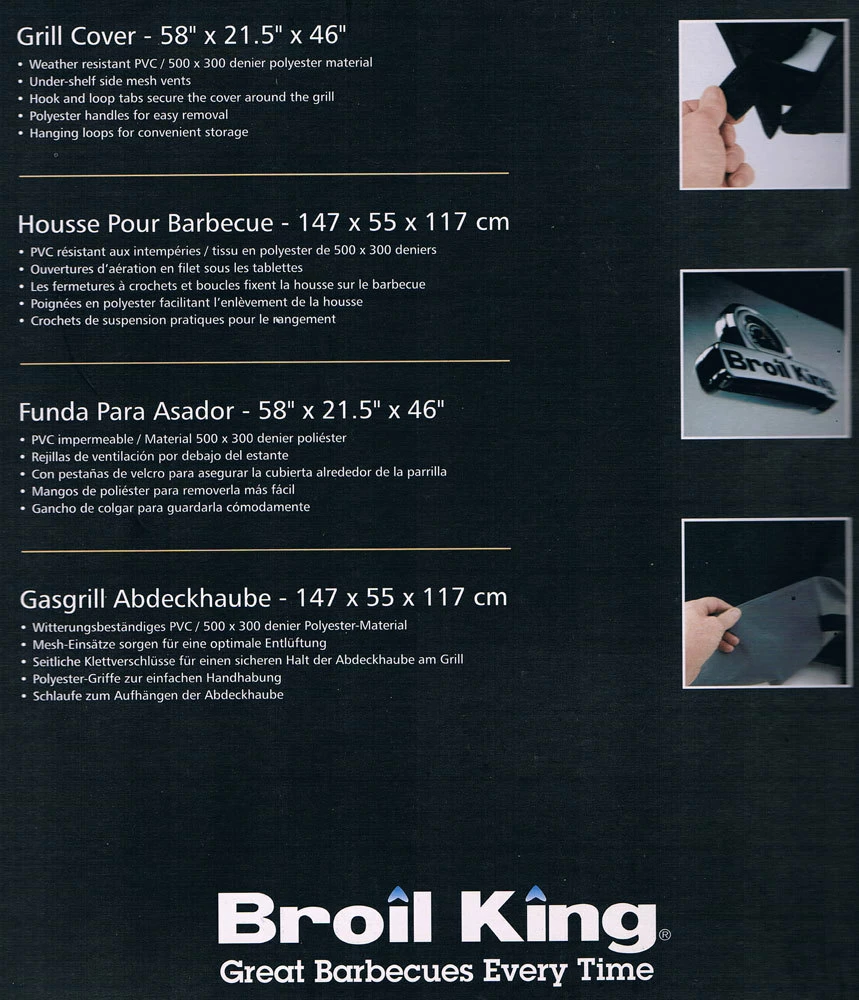 Funda Select Broil King Baron Y Crown Serie 400 5 Funda Select Broil King Baron Y Crown Serie 400 - Imagen 3