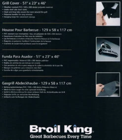 Funda Select Broil King Gem, Royal, Monarch Y Baron 340 -cocina al aire libre comercio Funda Select Broil King Gem Royal Monarch Baron 320 2