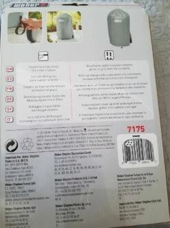 Funda Standard 47 Cm. Barbacoas Carbón Weber -cocina al aire libre comercio Funda Standard 47 cm. barbacoas Carbon Weber 4