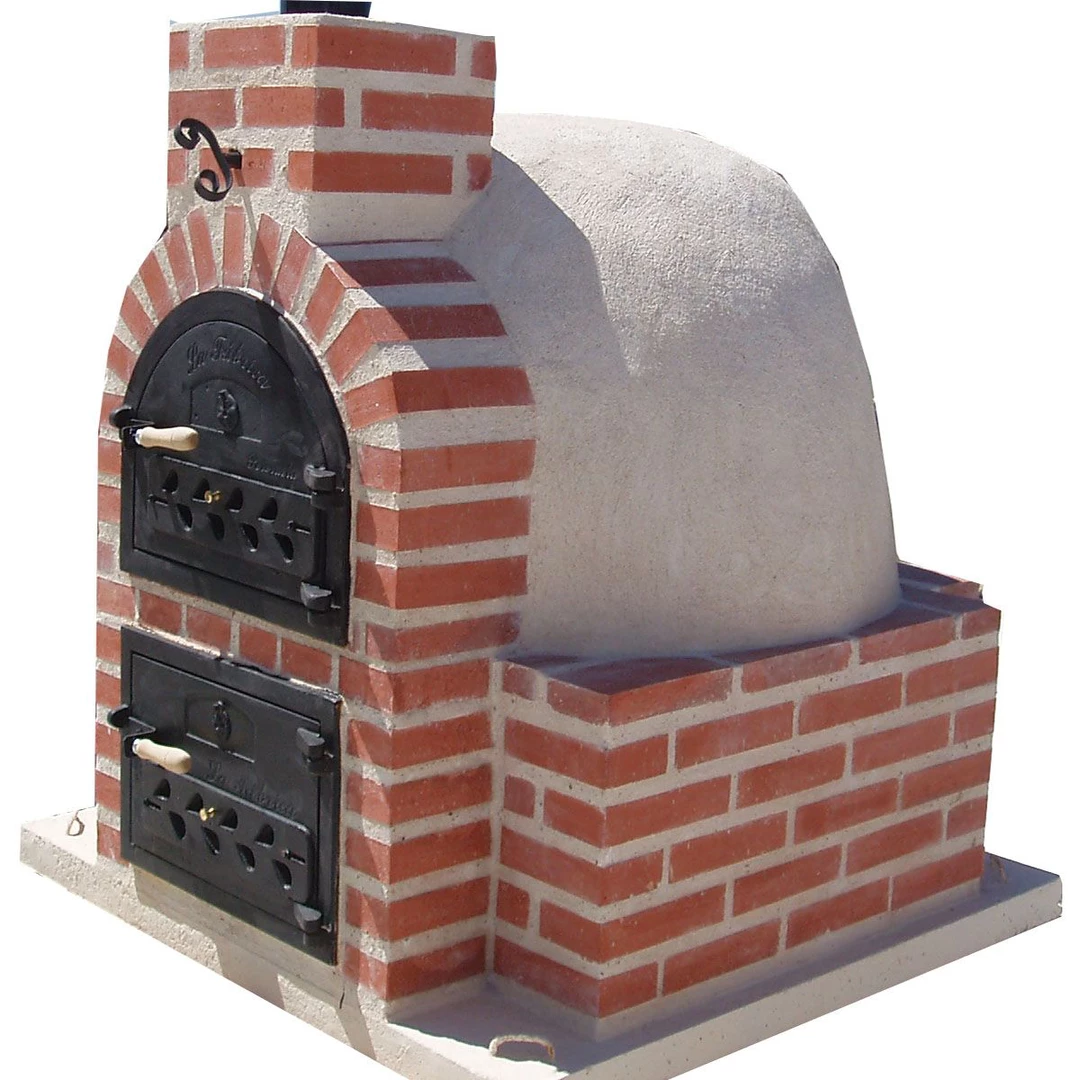 Hornilla Cuadrada Rústica Blanca 65 Cm. 4 Hornilla Cuadrada Rústica Blanca 65 Cm. - Imagen 2