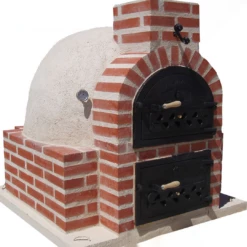 Hornilla Cuadrada Rústica Blanca 85 Cm. -cocina al aire libre comercio Hornilla Cuadrada Rustica Blanca 85 cm 2