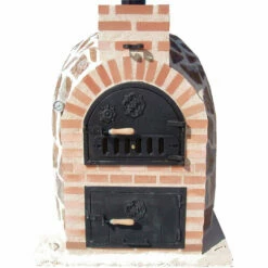 Hornilla Redonda Piedra Multicolor 85 Cm.