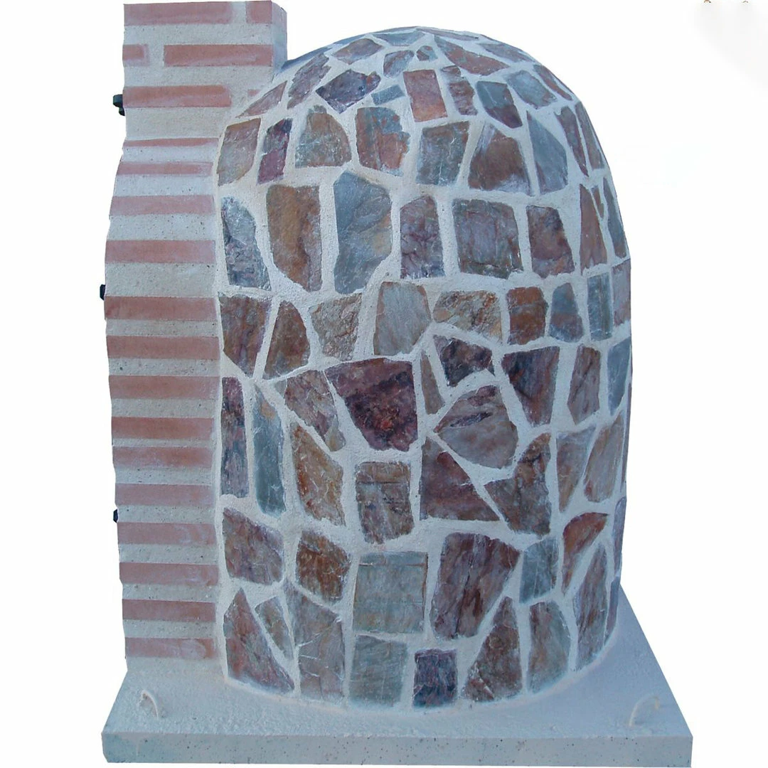 Hornilla Redonda Piedra Multicolor 85 Cm. 6 Hornilla Redonda Piedra Multicolor 85 Cm. - Imagen 4