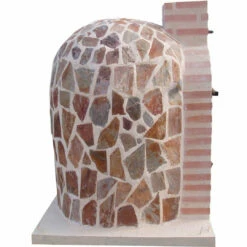Hornilla Redonda Piedra Multicolor 90 Cm. -cocina al aire libre comercio Hornilla redonda Piedra Multicolor 90 cm 2